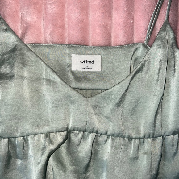 Wilfred Lover Camisole in Sage Green and Size XS - Picture 3 of 3